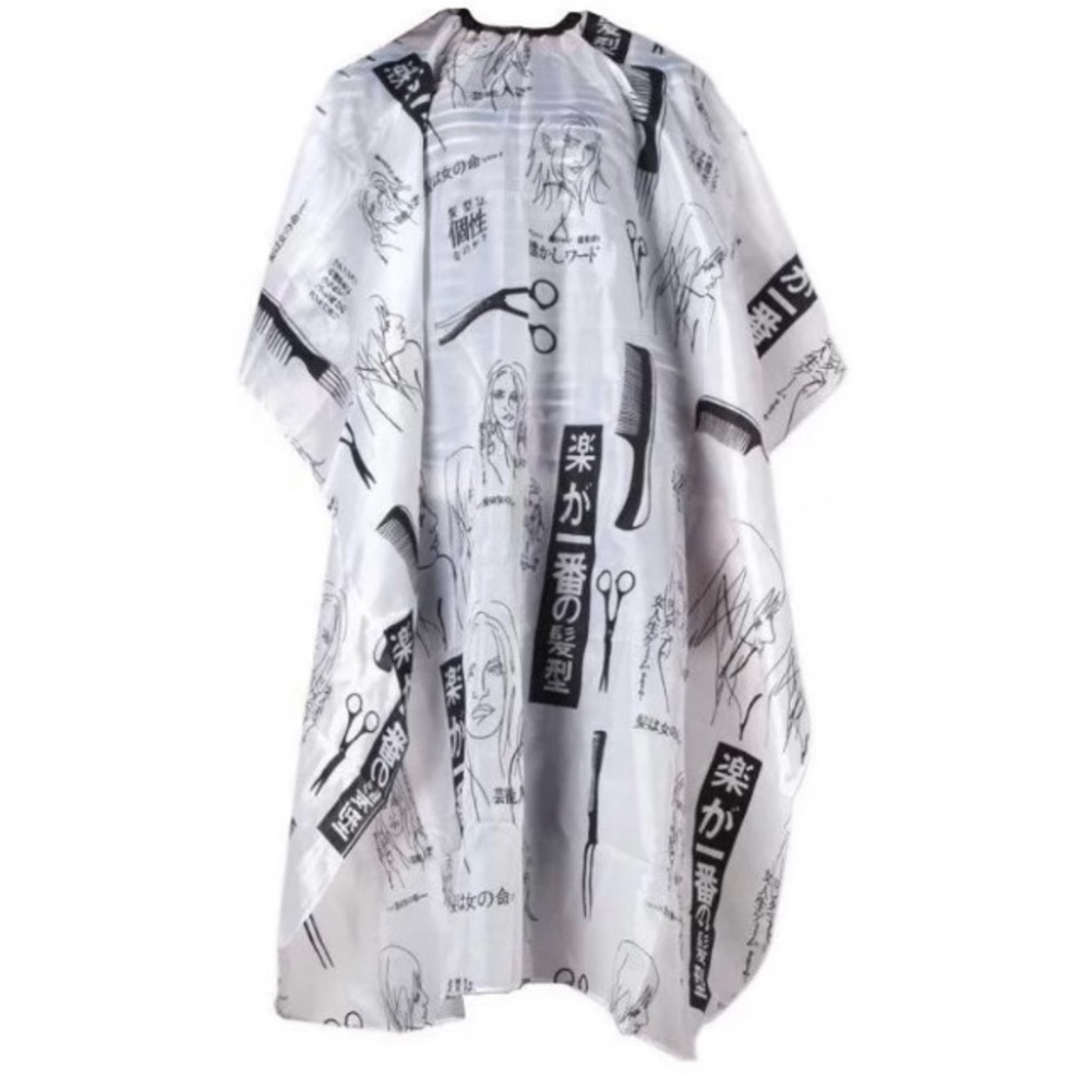 Hairstyling cape smock